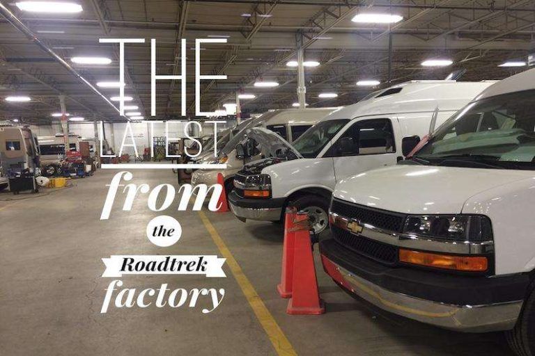 The Latest From the Roadtrek Factory: A New Headboard, Barbecue and Big Red