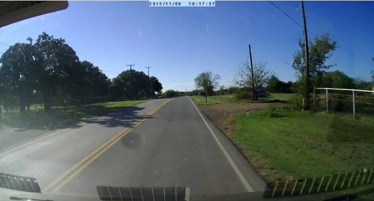 Dash Cam Captures instant Truck Smashes into RV