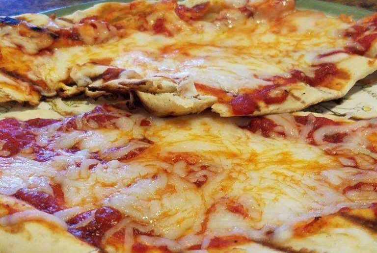 Grilled Pizza at your campsite