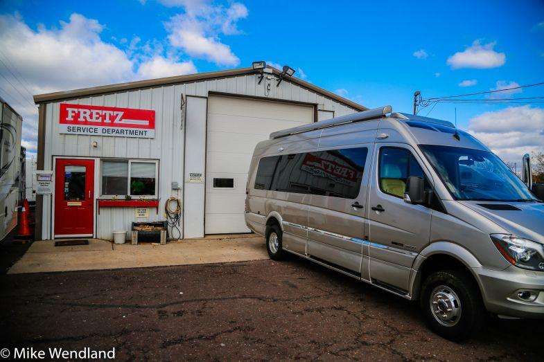 Fretz RV: Roadtrek's Oldest Dealer 8 Fretz has a well equipped RV Service Department with knowledgeable technicians certified through RVIA