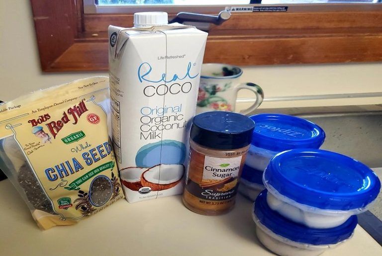 RV Recipe: Coconut Milk Chia Seed Custard