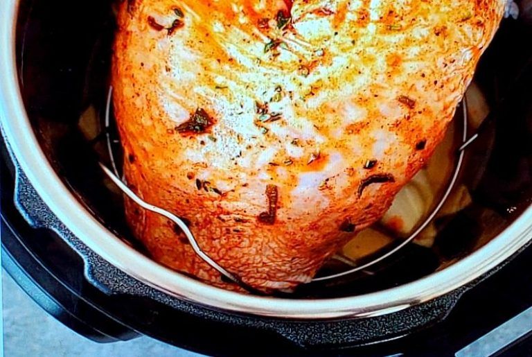 Thanksgiving in an RV with Instant Pot Turkey