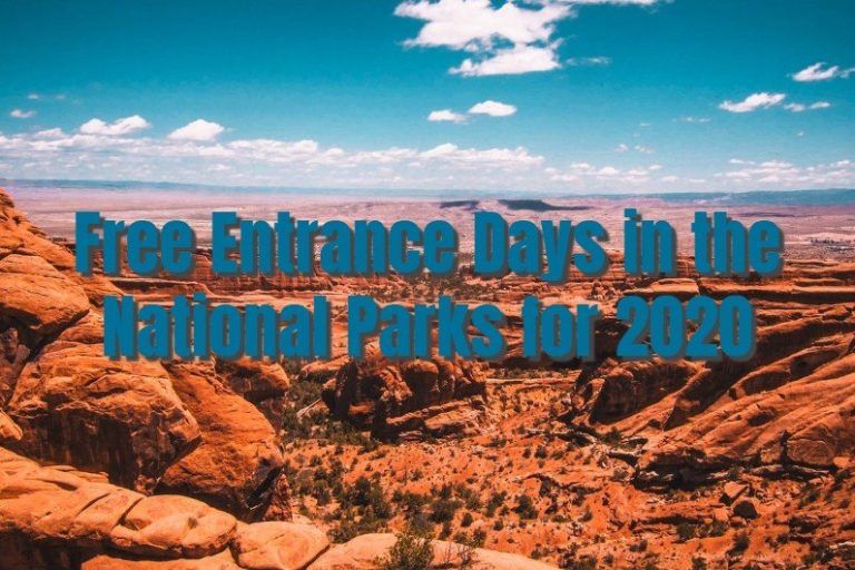 Free Entrance Days in the National Parks for 2020