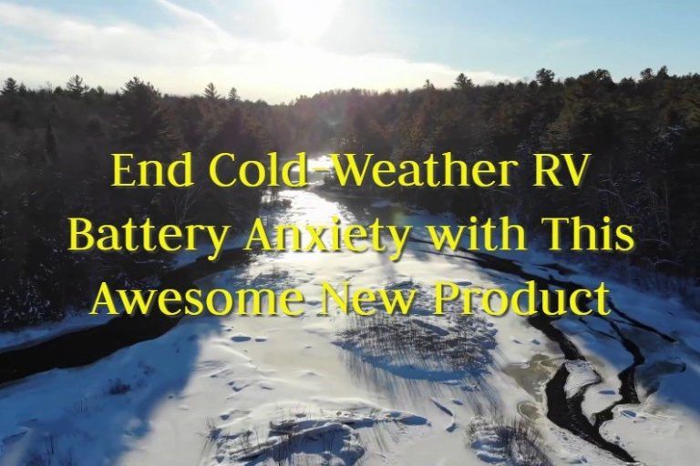 an image on dealing with cold weather lithium battery problems
