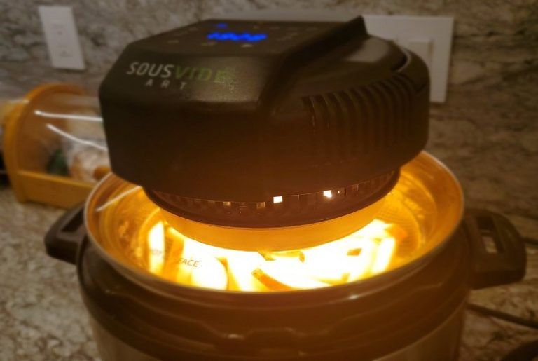 image for using an airfryer for rv kitchen cooking
