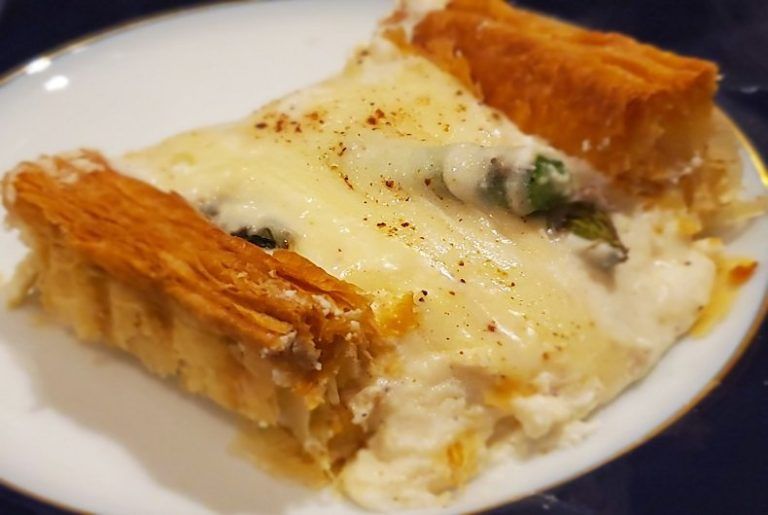image of our RV Recipe of Ricotta Asparagus Tart