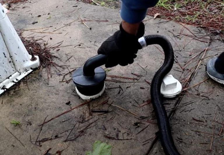 photo using an rv macerator pump