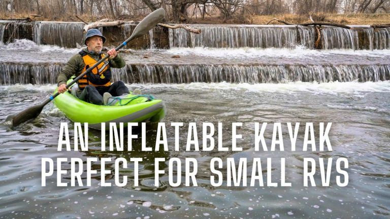 An Inflatable Kayak Perfect for Small RVs